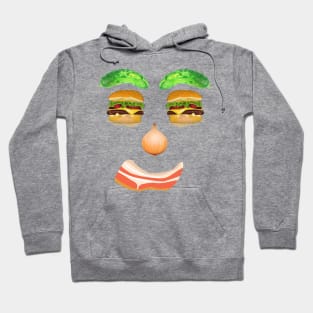 Burger Face Hoodie